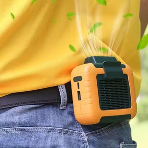 Nuevo Ventilador Portátil de Cintura, Recargable, Sin Aspas, Mini Ventilador de 3 Velocidades con Clip y Cadena, Ventilador Portátil para Usar en Exteriores - Product Image 6