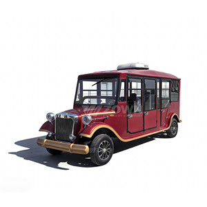 Voiture électrique classique européenne vintage, véhicule électrique rétro classique, produit automobile électrique vintage classique - Product Image 2