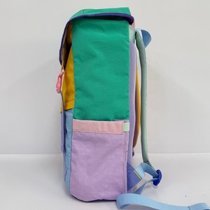 TerraKnight Custom Vintage Lightweight Travel Casual Daypack Student Nylon <strong>Backpack</strong> with Zipper Closure Polyester Lining 25L - Product Image 3