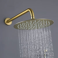 Ensemble de douche électrique thermostatique intelligent moderne noir mat à poignée unique, avec robinet de douche double effet pluie en laiton, barre coulissante et valve en céramique