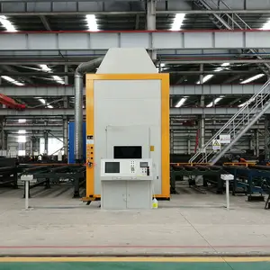 CNC Balok Plasma Mengatasi Machine Beam Pemotong Profil Robot dengan Menandai Beveling Pemotongan