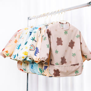 Tablier Bébé Imperméable Multi-Fonction à Manches Longues pour Peinture Enfants - Product Image 2