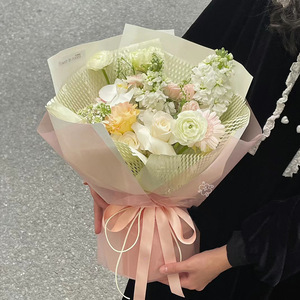 Uncoated Single Side Waterproof Honeycomb Kraft Craft <strong>Paper</strong> Grid Mesh Flower Shop Bouquet Wrapping Lining <strong>Paper</strong> - Product Image 4
