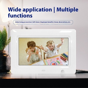 7-inch HD ảnh kỹ thuật số điều khiển từ xa siêu thị Kệ nhựa cơ thể con người cảm ứng <span class=keywords><strong>MP3</strong></span> AVI điện tử Album ảnh Máy nghe nhạc - Product Image 2