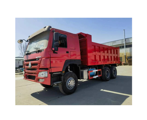 Camión Volquete Diésel Nissan Usado de Alta Calidad, con Volante a la Izquierda, 6X4, para África, en Buenas Condiciones, Camión Volquete HOWO Usado - Product Image 1