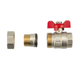 Válvula <span class=keywords><strong>de</strong></span> Bola <span class=keywords><strong>de</strong></span> Latón <span class=keywords><strong>de</strong></span> Alta Calidad TMOK <span class=keywords><strong>de</strong></span> 1/2\", 3/4\", 1\" Pulgada PN16 con Unión, Conector <span class=keywords><strong>de</strong></span> 2 PIEZAS - Product Image 2