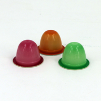 Gobelet en plastique multicouche haute barrière de couleur personnalisée pour aliments réchauffés, gobelet en plastique pour gelée