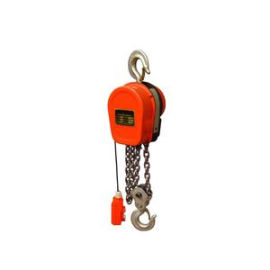 DHS katrol rantai listrik portabel tipe DHS, kerekan pengangkat baja 1t-10t dari Tiongkok 220v kondisi baru - Product Image 1