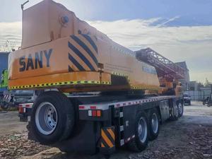 Merek cina 80 ton ponsel teleskopik Boom derek dipasang di semua medan mesin truk kondisi digunakan - Product Image 4