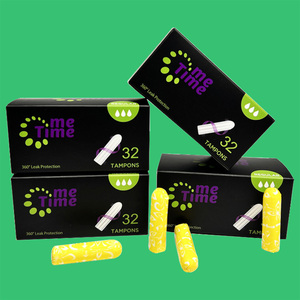 Produit tendance 2026 Tampons hygiéniques jetables bio fabriqués par un fabricant biologique <span class=keywords><strong>sans</strong></span> <span class=keywords><strong>applicateur</strong></span> Tampons hygiéniques biodégradables - Product Image 3