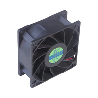 Maßgefertigter 92x92x38mm Bürstenloser DC-Lüfter 12V 24V 48V 7500RPM Hochgeschwindigkeits-Axiallüfter für Energiegeräte, Neue Energien, Verkehrssysteme