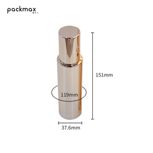 100ml 120ml Custom PET Fine <b>Mist</b> Spray Bottle for <b>Sunscreen</b> Toner - High End Electroplated Skin Care Container - Product Image 2