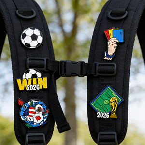 เข็มกลัด<span class=keywords><strong>ฟุตบอล</strong></span><span class=keywords><strong>โลก</strong></span>สมัยใหม่ปี 2026 งานฝีมือโลหะผสมแบบหยดน้ำ งานศิลปะที่ระลึกสำหรับงานกีฬา ของที่ระลึกสำหรับติดกระเป๋าเป้ - Product Image 2