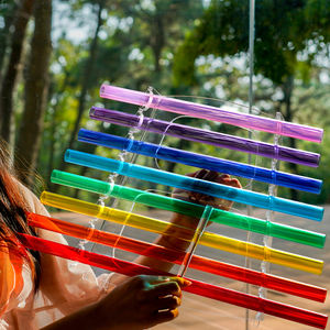 SUCCESS 8 Notes Clear Quartz Singing Harp dengan Nada Tinggi C dan Terapi Musik, Termasuk Tas Pembawa & Palu - Product Image 3