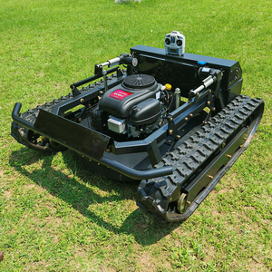 Machine de découpe de gazon tout terrain approuvée CE EPA Chenilles en caoutchouc pour l'agriculture Télécommande Robot tondeuse à gazon - Product Image 2
