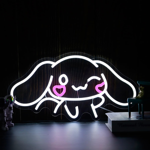 Letrero de Neón Moderno Personalizado de Acrílico con Diseño de Cinnamoroll, Alimentado por USB, Decoración de Pared para Dormitorio Infantil, Regalo de Cumpleaños - Product Image 3