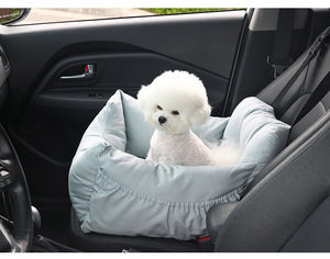 Asiento de Seguridad para Mascotas con Logotipo Personalizado, Cama de Coche con Diseño de Puntos de Algodón PP Suave para Perros y Gatos, Venta al por Mayor en Existencia - Product Image 6