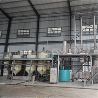 Ligne de production modulaire d'huile de soja 1-5 TPD, mini-usine complète de raffinage d'huile de tournesol