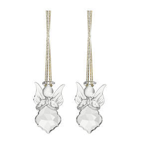 Small Cute <b>Crystal</b> Glass Angel Ornament Christmas <b>Tree</b> Decoration <b>Crystal</b> Christmas Gifts - Product Image 1