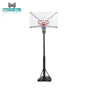Mozuru Wholesale Nouveau Design Reglabe Mini-Basketball Molten Basquetebol Basketball Ball Game Basket