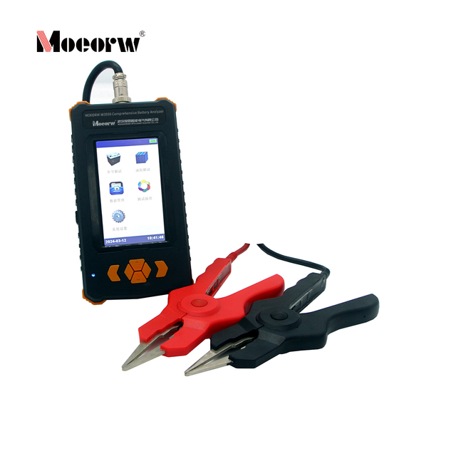 Handheld Battery Analyzer Tester Internal Resistance Meter Impedance Voltage Capacity Lithium Lead Acid UPS Maintenance