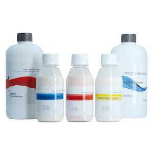 วัสดุฐานฟันปลอม วัสดุฐานฟันแบบแข็งตัวเองได้ ผงและของเหลวสำหรับการบ่มด้วยความร้อน โพลีเมอร์และโมโนเมอร์สำหรับห้องปฏิบัติการทันตกรรม สำหรับทำฟันอะคริลิก - Product Image 2