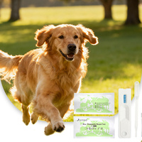 Kit de Prueba Rápida Veterinaria OEM CE CAV II Ag para Adenovirus Canino CAV-2 Ag, Kit de Prueba de Antígeno para Perros para Uso Médico Doméstico