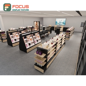Custom Store Project Melamine Display Island Project Contractor Cosmetic Shop Design - Product Image 5