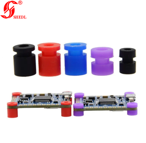 Katı anti-titreşim kauçuk amortisör sönümleme silikon top anti-titreşim pedleri - Product Image 2