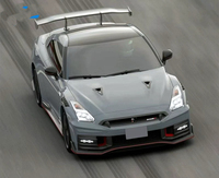 Kit carrosserie large pour Nissan GTR R35, amélioration 2024 Nismo : pare-chocs avant, pare-chocs arrière, jupes latérales, spoiler