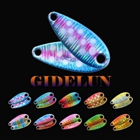 Paillettes de leurre de qualité export, paillettes métalliques colorées, appâts vivants, hameçons de pêche à la truite, pour la pêche au crevettes et aux poissons à écailles bleues, lancer longue distance