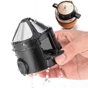 DIY <strong>Coffee</strong> Funnel Mesh Stainless Steel Filter <strong>Coffee</strong> Tools <strong>Folding</strong> and Portable <strong>Coffee</strong> Accessories - Product Image 5