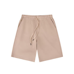Shorts décontractés pour hommes de 5 pouces, de haute qualité, respirants, coupe ample, doux pour la peau, avec cordon de serrage, personnalisables avec logo, vente en gros - Product Image 2