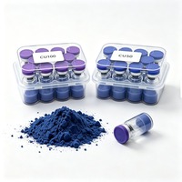 Poudre de peptide de cuivre WV Ghk-Cu pureté 99% pour réparation cutanée, 25kg, matière première cosmétique pour produits de soin de la peau, N° CAS 89030955