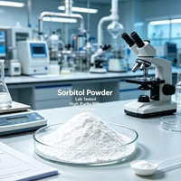 Poudre de sorbitol USP BP EP Grade 99% Excipient Humectant pour dentifrice, comprimés et soins personnels CAS 50-70-4