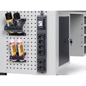 Soporte de silicona Fami Iron Team de 2 estaciones para muebles de taller - Product Image 2