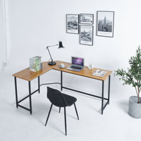 Meja Komputer Sudut Modern Terlaris, Modular, Dapat Diperpanjang, Meja Laptop Kayu, Meja Tulis Anak, Perabot Kantor Rumah