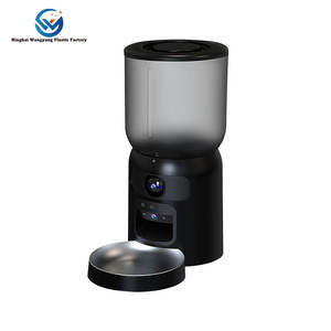 Pengumpan hewan peliharaan Video HD 1080P otomatis, mangkuk interaktif AI gaya Solid Modern ramah lingkungan untuk anjing kapasitas pengisian daya/baterai 6L - Product Image 3