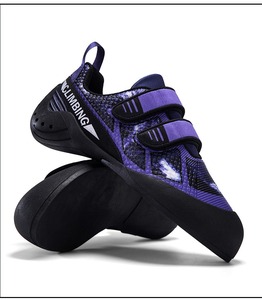 Zapatillas de Escalada Rojas y Negras con Cierre de Velcro Ajustable y Parte Superior Sintética para Escalada en Roca al Aire Libre - Product Image 6