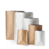 Papier d'aluminium d'emballage alimentaire recyclable Offre Spéciale à l'intérieur du sac de thermoscellage latéral de papier Kraft 3