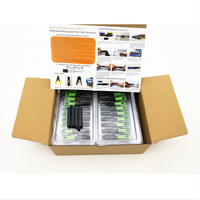Conectores Rápidos de Fibra Óptica - Adaptadores Reutilizables Integrados 9/125 Mecánicos para Instrumentos de Red FTTH (Paquete de 10)