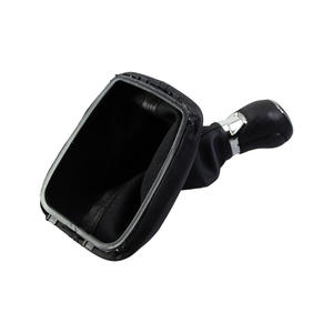 Pommeau de levier de vitesse en cuir pour Skoda Octavia A7 MK3, 5 ou 6 vitesses, design ergonomique, noir - Product Image 4