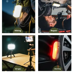 Linterna LED Portátil Recargable para Camping, Clasificación IP65, Certificación CE, Regulable, Batería de Larga Duración, Imán Potente, para Emergencias - Product Image 3