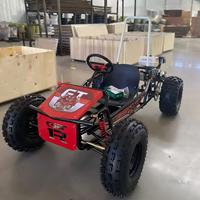 Go Kart Profesional Todoterreno a Gasolina, Buggy de Carreras de 212 CC y 4 Tiempos para Adultos y Adolescentes, Vehículo de Entretenimiento Comercial de Alta Resistencia