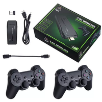 2024 moins cher M8 Console de jeu vidéo 2.4G Double contrôleur sans fil Game Stick 4K 10000 lecteur de jeux