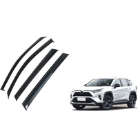 Deflectores de Ventana Laterales para Toyota LC200 2008-2019 Protector de Lluvia Accesorios de Coche