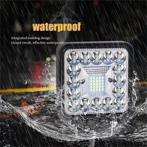 Barra de luces LED todoterreno de 4 pulgadas, luz de trabajo 41SMD para camión, Tractor, SUV, 4WD, <span class=keywords><strong>4x4</strong></span>, barco, ATV, barra de faros, 12V, 24V - Product Image 5