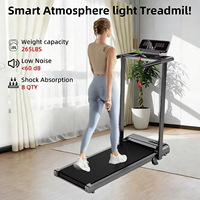 Caminadora Plegable Eléctrica para Ahorrar Espacio, Máquina de Ejercicio Cardiovascular para Interiores, Tapis Roulant Plegable, Caminadora Deportiva Eléctrica para el Hogar