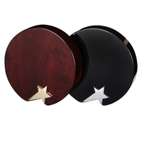 Pavia-Placa de escudo de palisandro personalizada, trofeo de madera