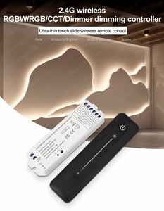 Nuevo Controlador de Intensidad LED Inalámbrico RF 2.4G Ultra Delgado con Deslizador Táctil, de un Solo Color, con 3 Años de Garantía - Product Image 3